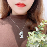 925 Sterling Silver Animal Pendant Necklace for Women