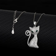 925 Sterling Silver Animal Pendant Necklace for Women