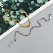 925 Sterling Silver Gold Plated Curb Chain Bracelet – Fashion Jewelry with Emerald Green Zircon