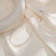 925 Sterling Silver Natural Freshwater Pearl Necklace