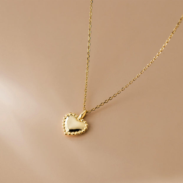 Sterling Silver Heart Necklace