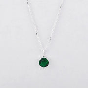 925 Sterling Silver Birthstone Necklace for Women, Fashion Jewelry