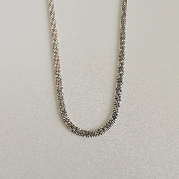 925 Sterling Silver Basic Chain Necklace for Men and Women