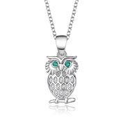 925 Sterling Silver Animal Pendant Necklace for Women