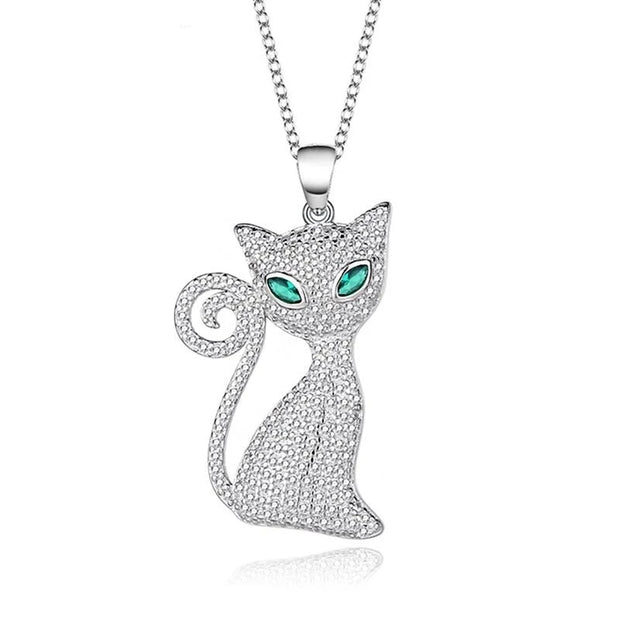 925 Sterling Silver Animal Pendant Necklace for Women